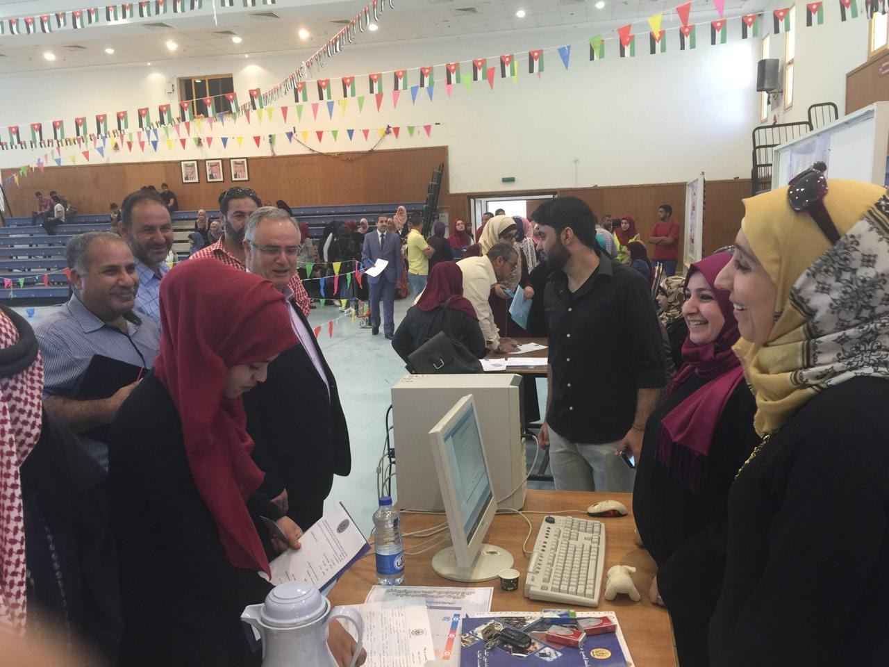 The university receives its new students